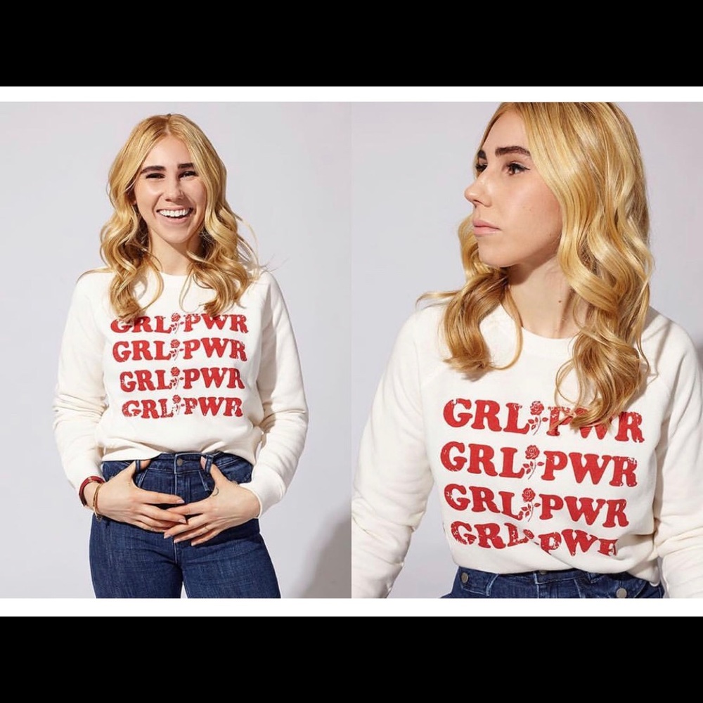Rebecca Minkoff Grl Power Graphic Sweatshirt